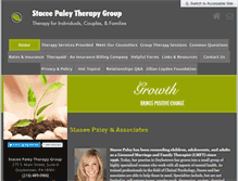 Tablet Screenshot of paleytherapy.com